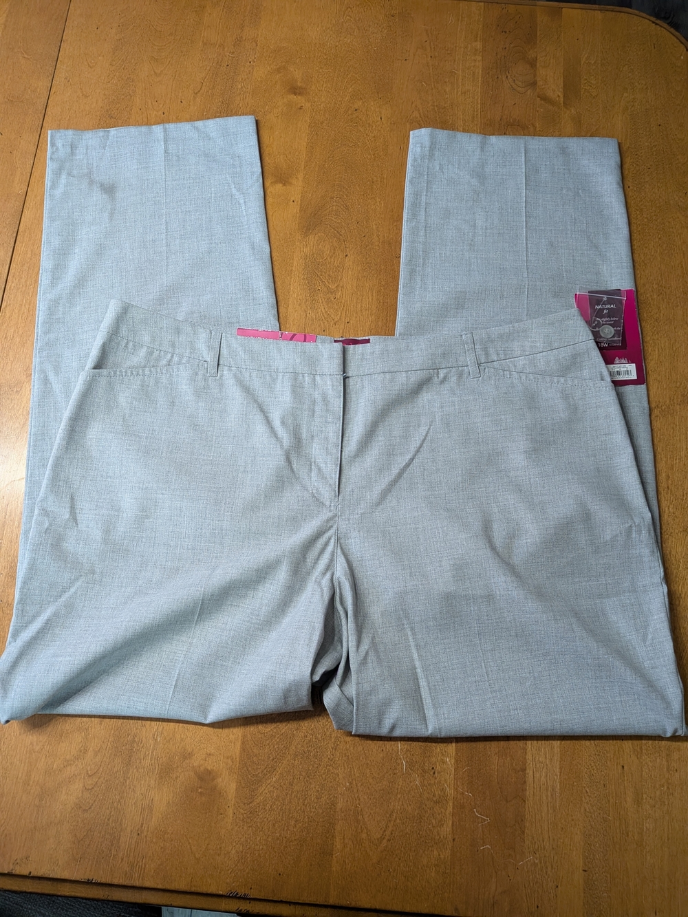 3/$14 Light Gray Dress Pants - Picture 4 of 4